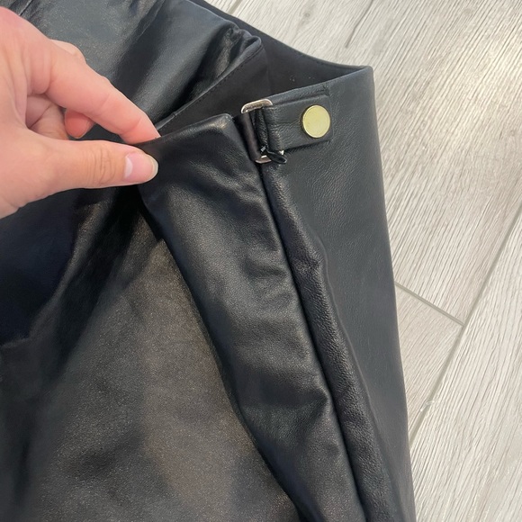 Diane Von Furstenberg Leather Skort - Picture 7 of 13